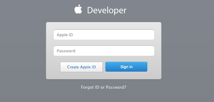 set up your ios developer account