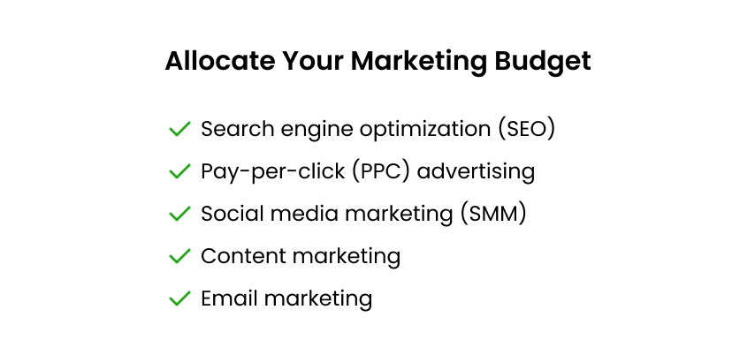 allocate your marketing budget